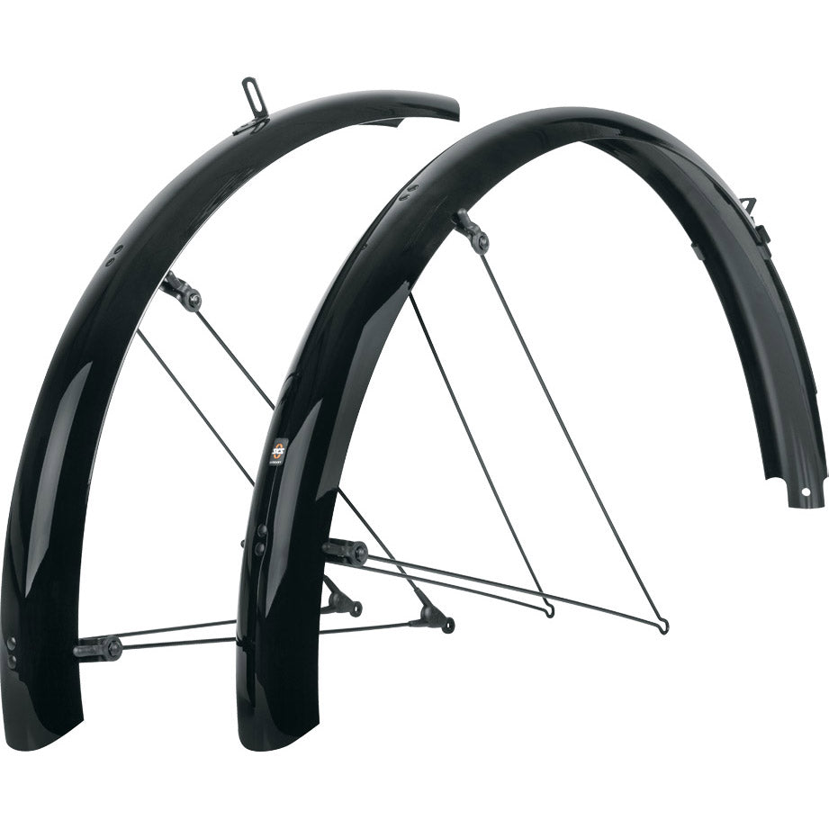 SKS Fender Set 27,5 29 Bluemels Basic 65mm schwarz