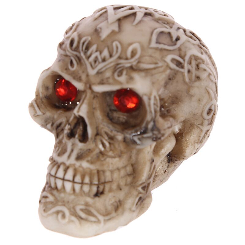 Mini Celtic Skulls Edelsteinaugen Hauszubehör