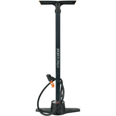 SKS Airclite 10.0 Hochdruck Fahrradpumpe Bodenpumpe 10 bar Multi -DV SV AV Dunkelgrün