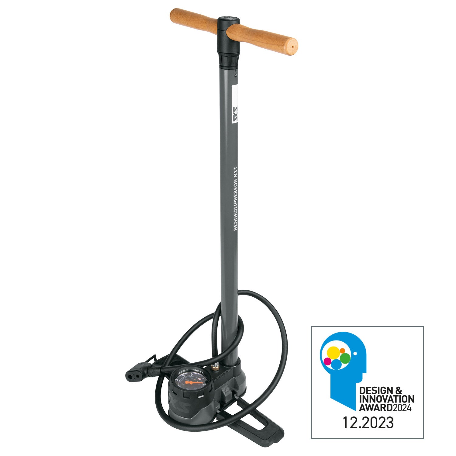 SKS Rennompressor NXT Hochdruck Fahrradpumpe 16 bar