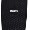 Move Skateboard Old School Retro: schwarz 58 cm abec7 (old22xblk)