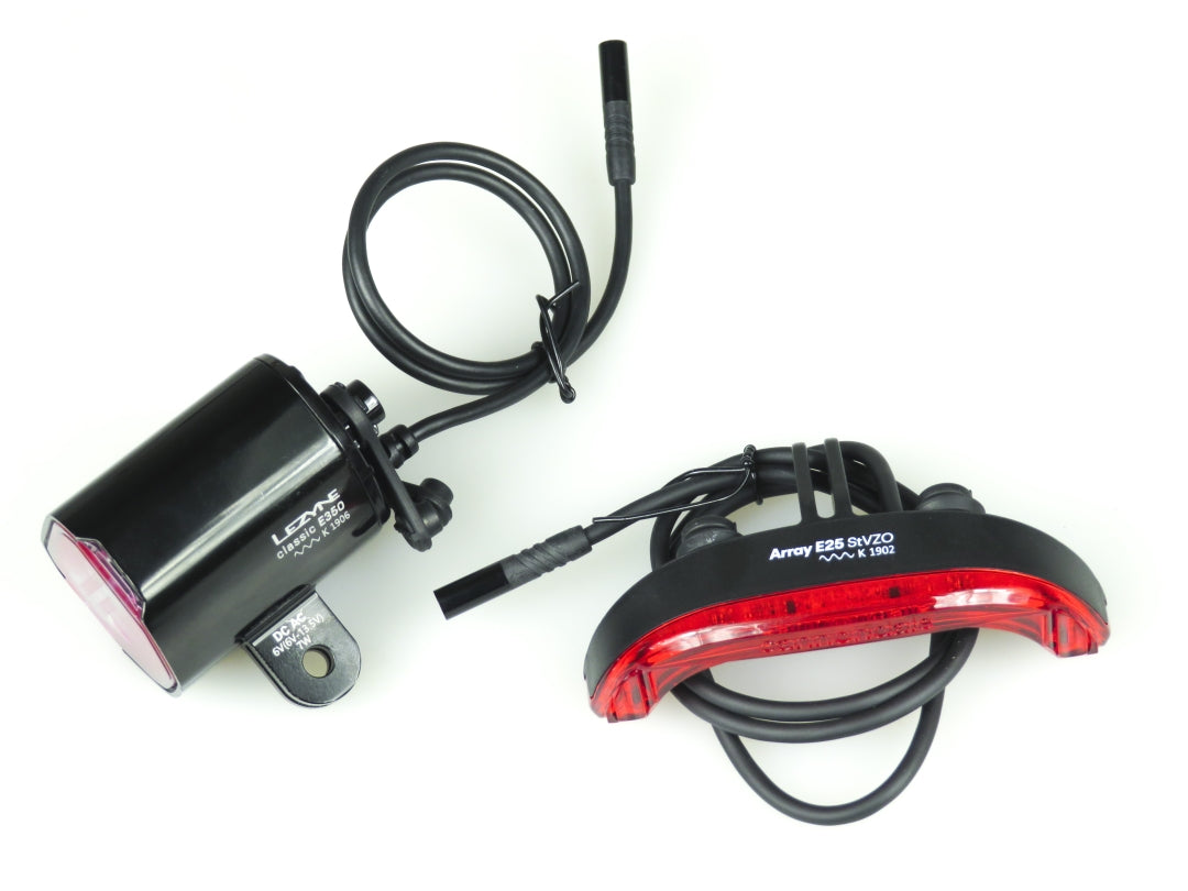 Lezyne Classic 350 + Rear Alert E25 Stvzo