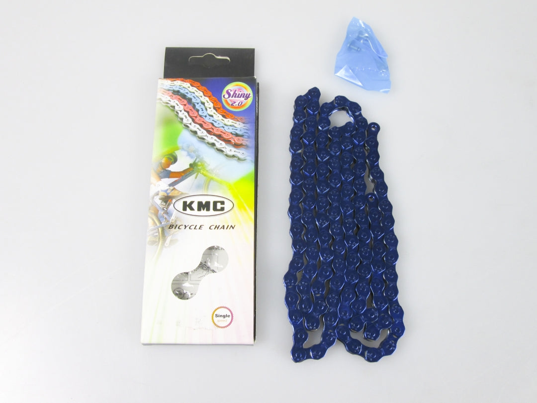 KMC K710 Kette glänzend blau