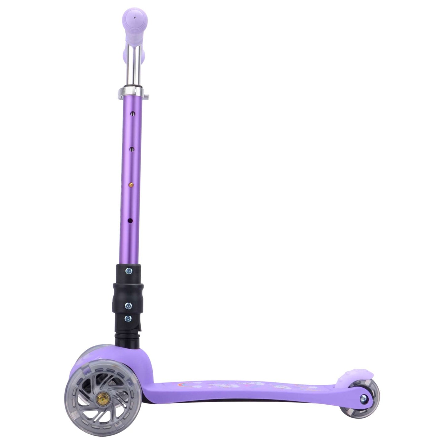 Boldcube Teeny Fold dreirädriger Roller – Einhorn-Lila