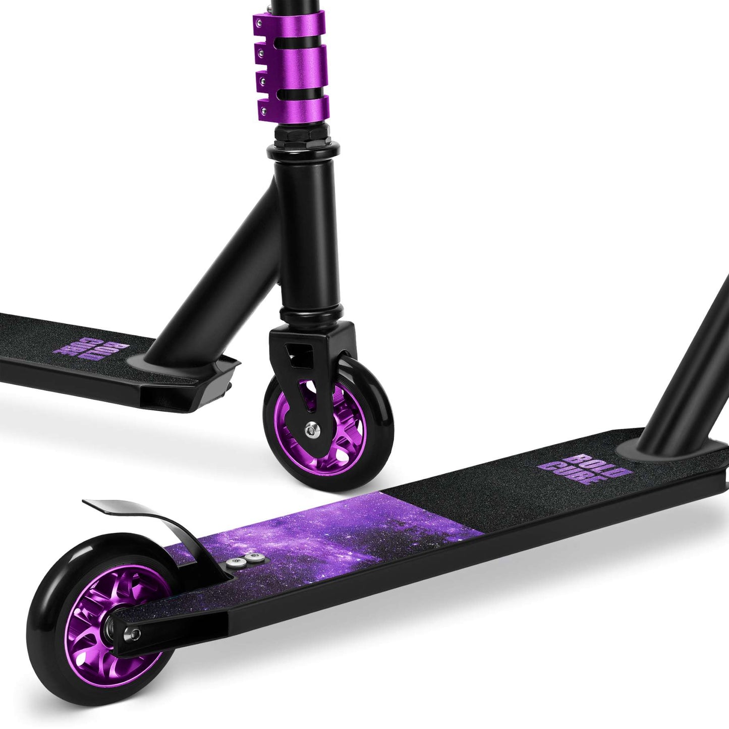 Boldcube Deluxe Stunt Scooter – Lila