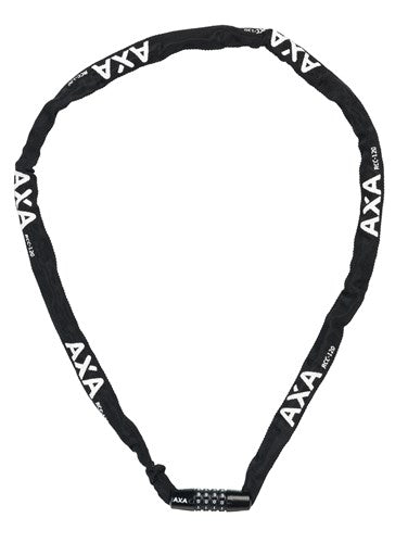 AXA SLOT Kette Starr 120 cm Codeslots schwarz (Karte)