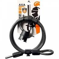 AXA RLE 150cm Schlosskabel - Schwarz