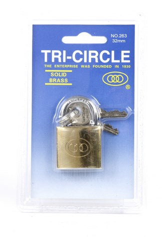 Rematiptop Tri Circle Vorhängeschloss 38 mm