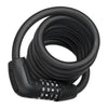 ABUS -NUMMER Kabelschloss 6512C 180 Schwarz