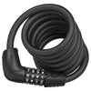 ABUS -NUMMER Kabelschloss 6512C 180 Schwarz