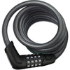 ABUS -NUMMER Kabelschloss 6512C 180 Schwarz
