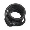 ABUS -NUMMER Kabelschloss 5510c 180 Schwarz