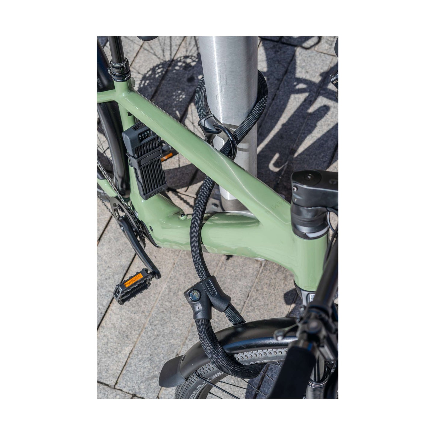 Abus -Kettenschloss Infinity Loop 1806 140 Schwarz