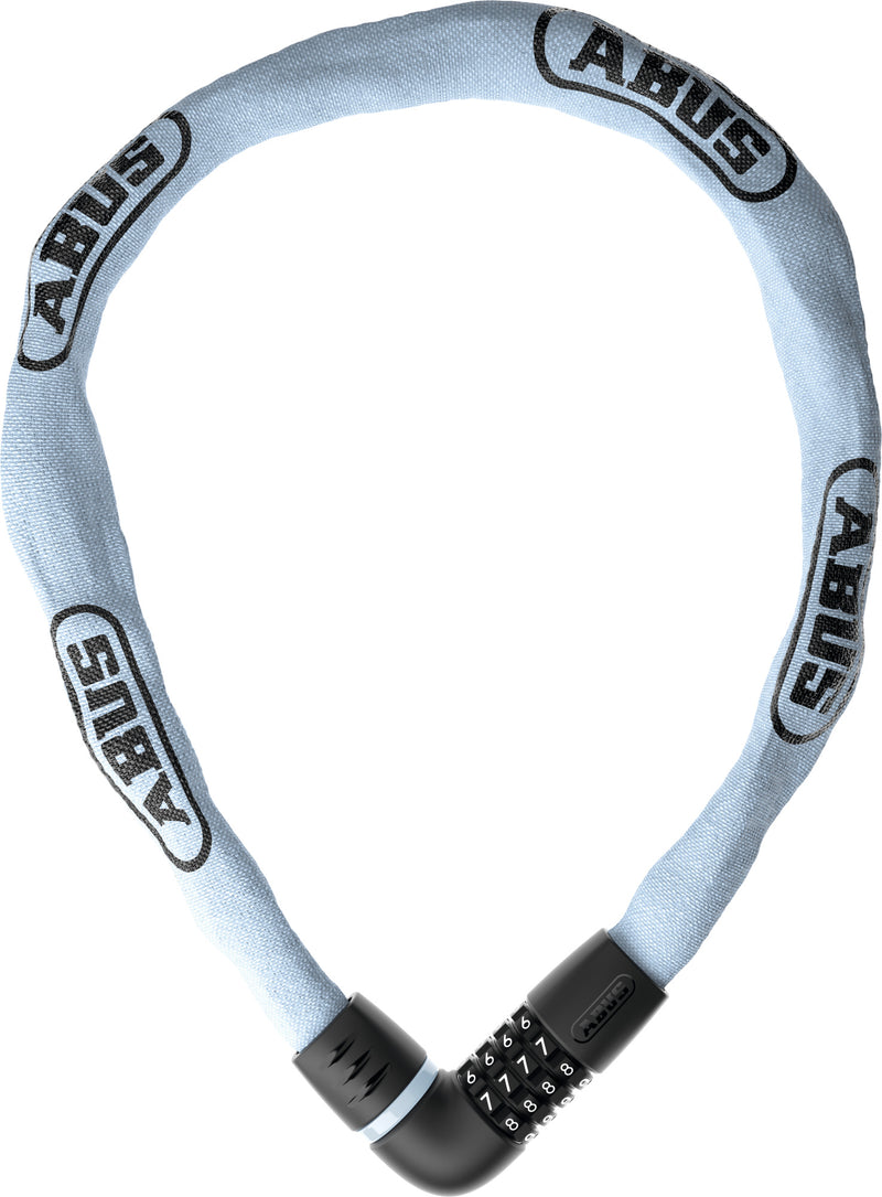 Abus Kettenschloss Code Tresor 6807c 110 hellblau