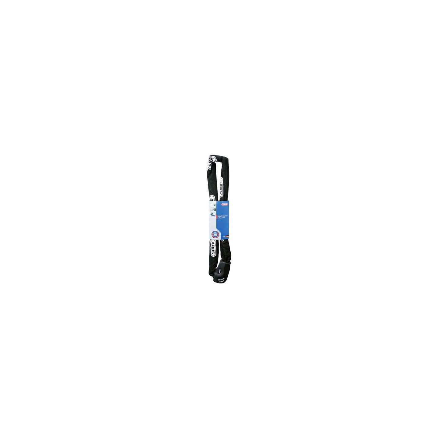 Abus Granit City Kette X-Plus 1060 110 - ART3 - 10mm - Schwarz