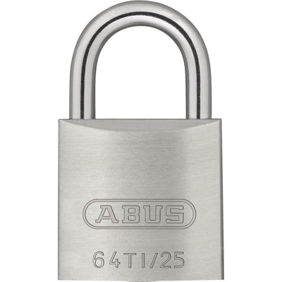 Abus Vorhängeschloss Titalium 64ti 25 Grau - 25mm