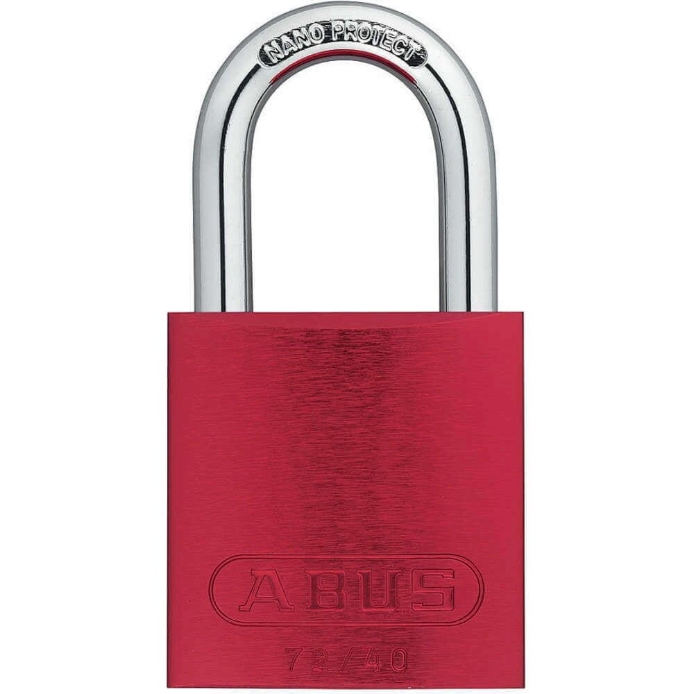 ABUS Vorhängeschloss 72 40 Rot