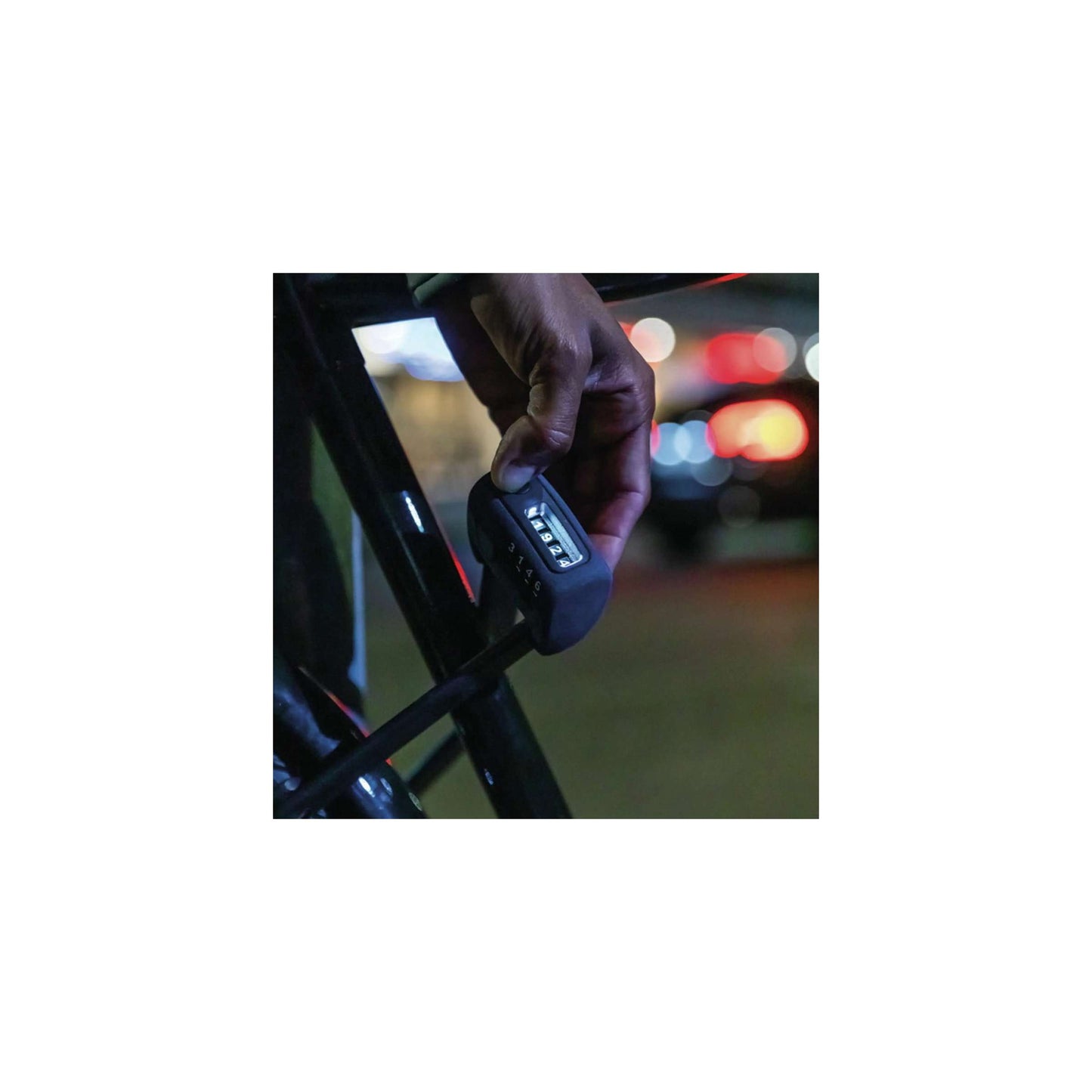 Abus -Fidrot Bordo 6000C 90 Black LED SH - Fahrradschloss