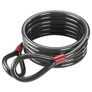 Abus Cobra 10 1000 - Schwarzes Kabelschloss (10 m)