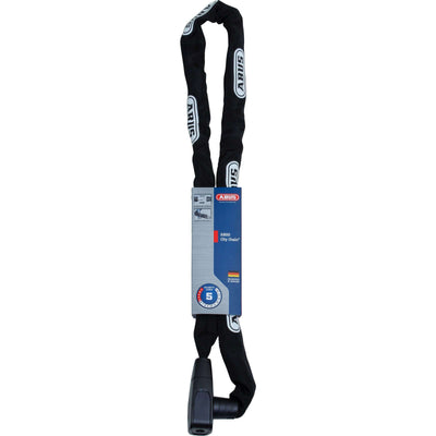 Abus CityChain 6800 110 Schwarz - 5 mm dick - Schlüsselschloss