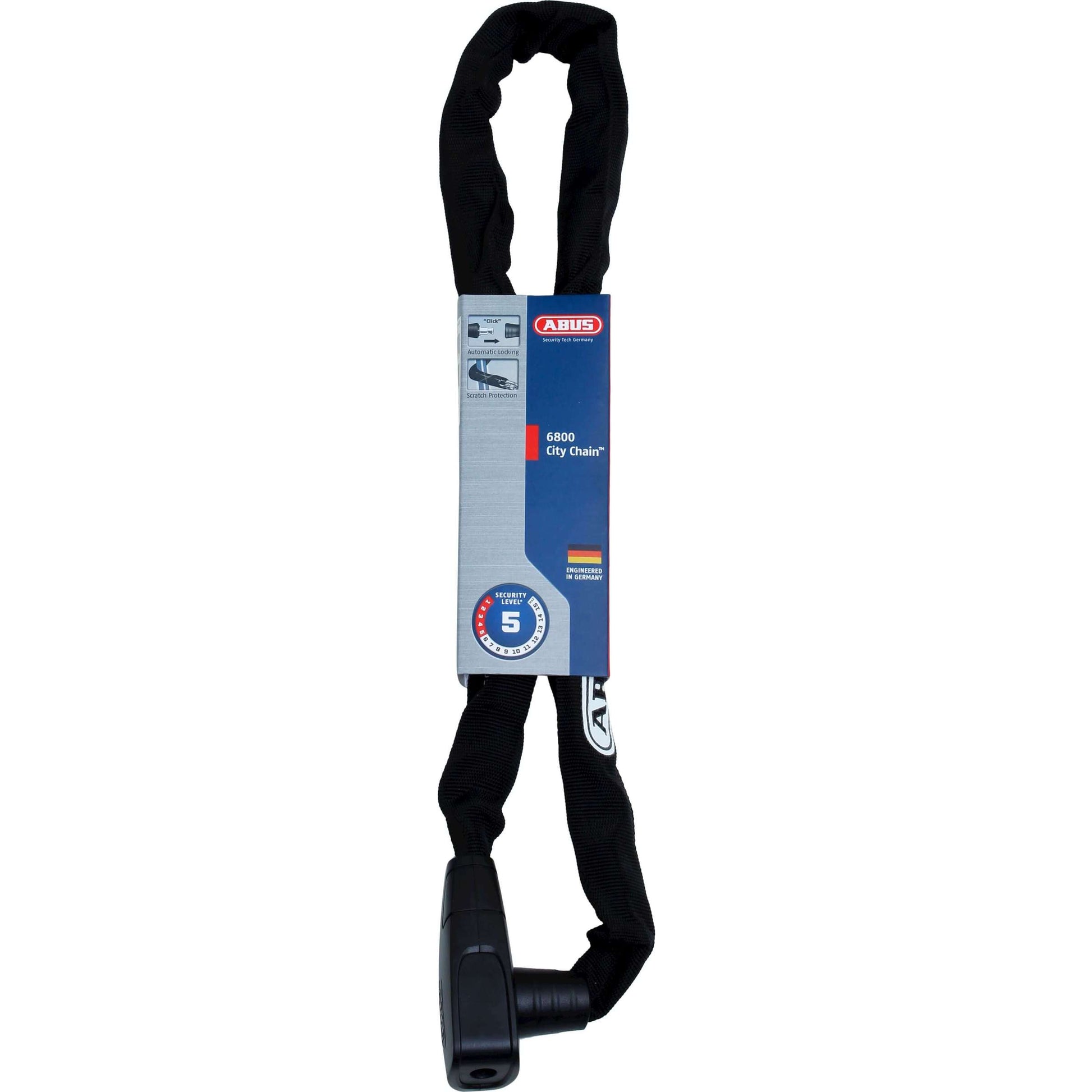 Abus CityChain 6800 85 2.0 schwarz - 85cm