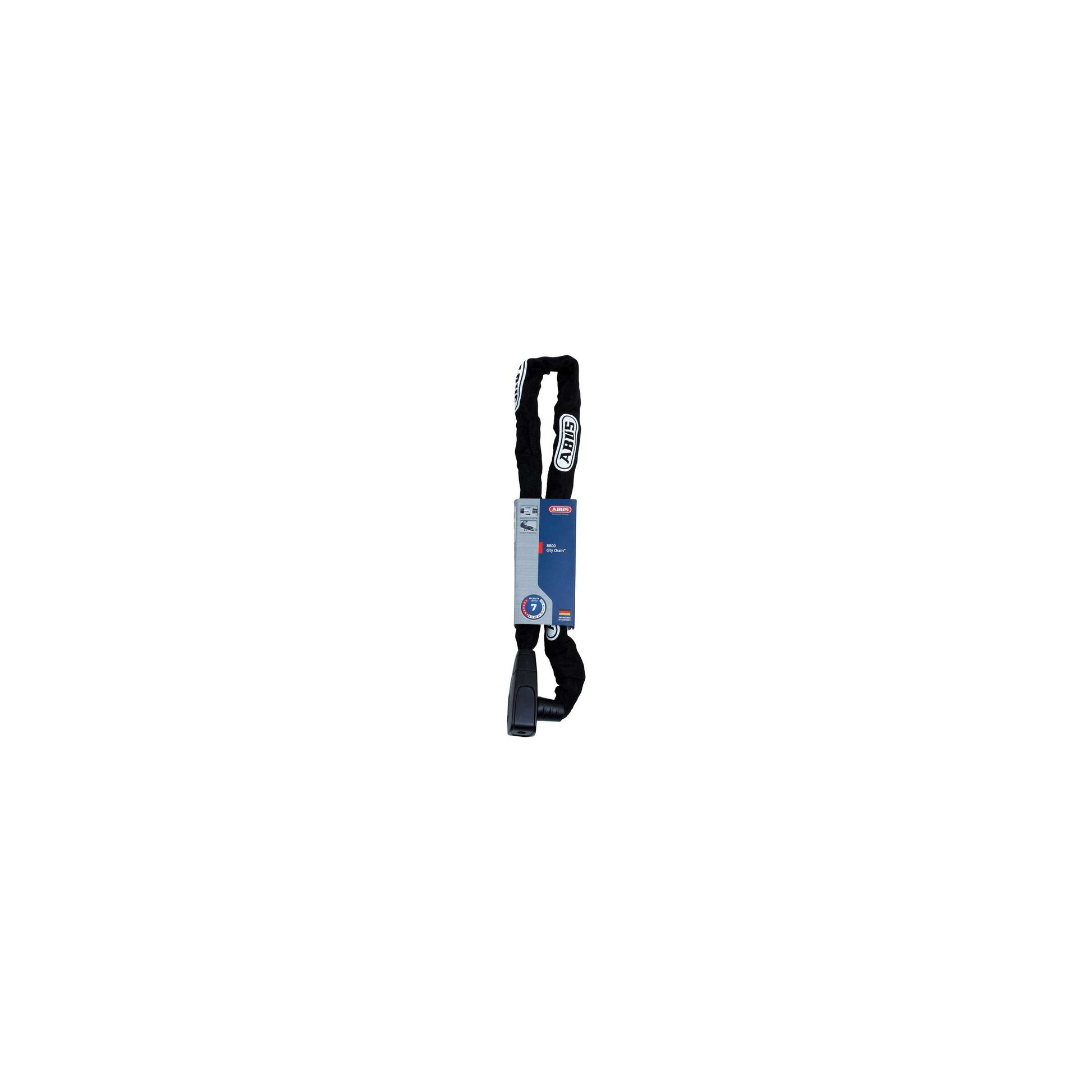 Abus Citychain 8800 95 2.0 Schwarz - Kettenschloss 95 cm