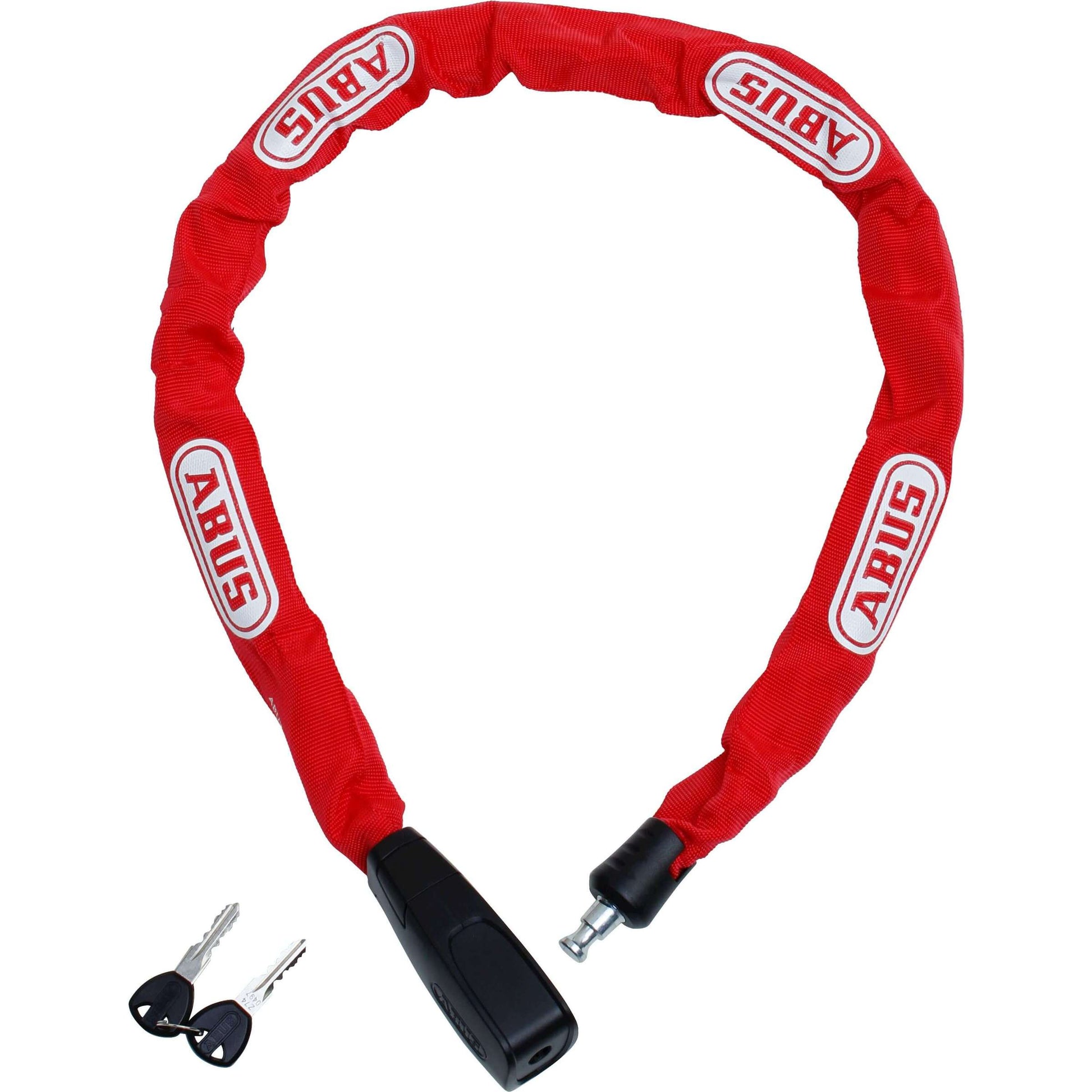 Abus CityChain 8800 120 Rot - Kettenschloss 120cm