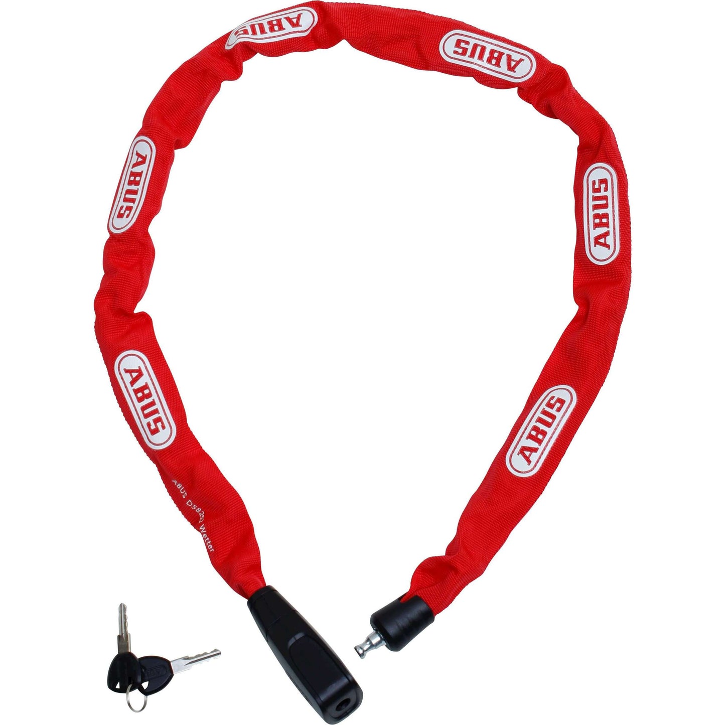 Abus CityChain 6800 110 Rot - Kettenschloss