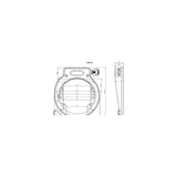 ABUS AMPARO 2.0 4650XL Black Art2 Slot - afbeelding 2