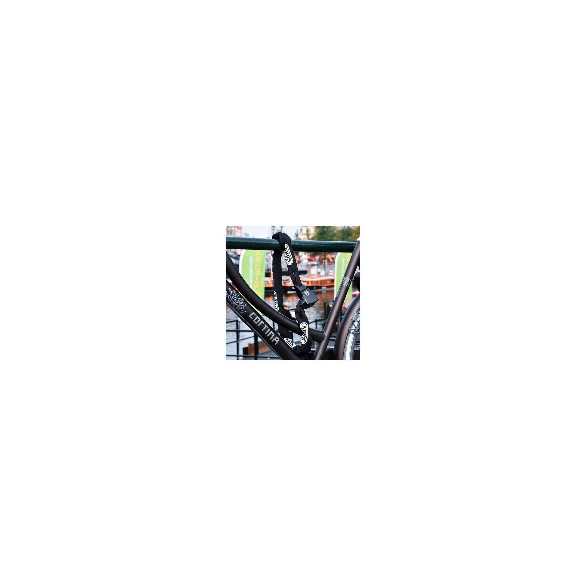 Abus Ionus 8900 110 Schwarz - ART2 Kettenschloss (110cm)