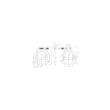 Abs -Ringslot 52 lh OEM - afbeelding 2