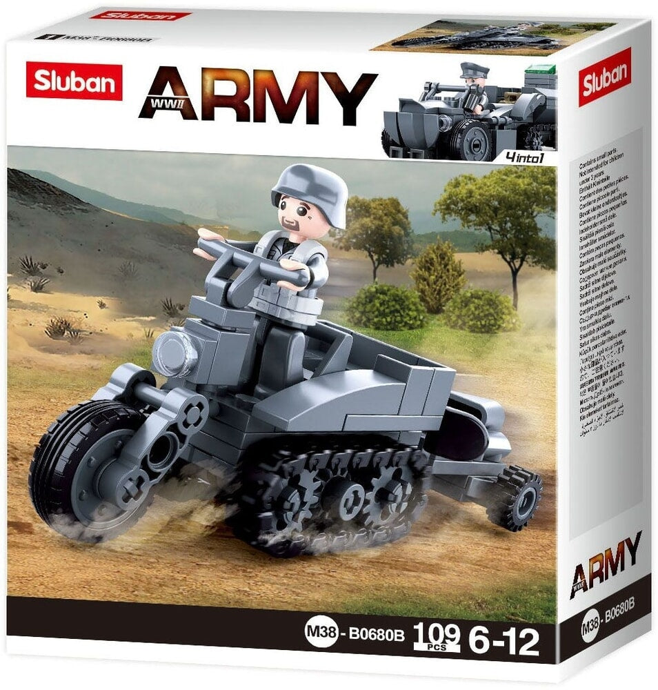 SLUBAN WWII -Motor mit Spuren