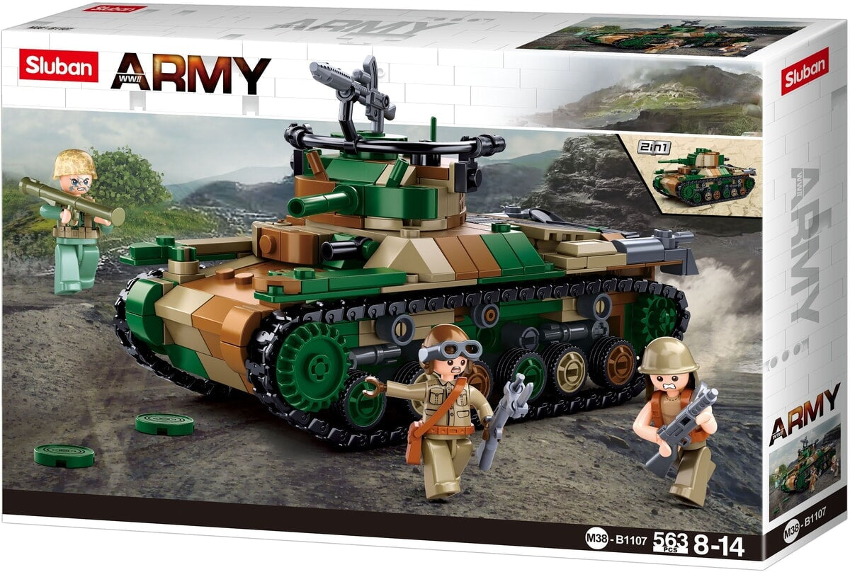Mittlerer Panzer Typ 97 der Sluban-Armee (M38-B1107)