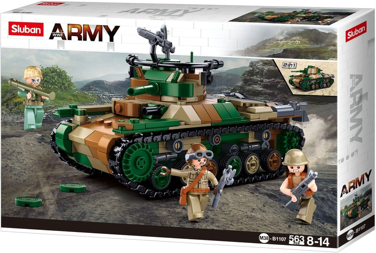 Mittlerer Panzer Typ 97 der Sluban-Armee (M38-B1107)
