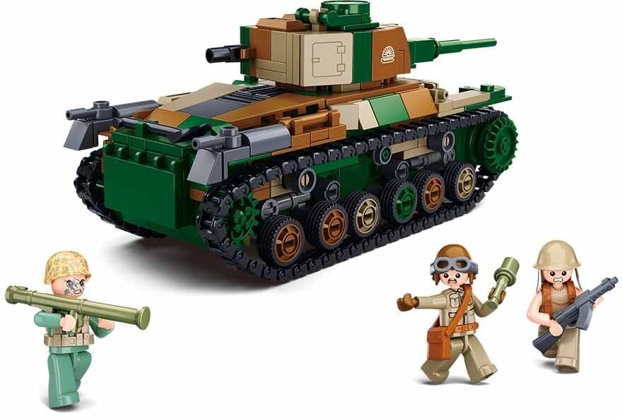 Mittlerer Panzer Typ 97 der Sluban-Armee (M38-B1107)