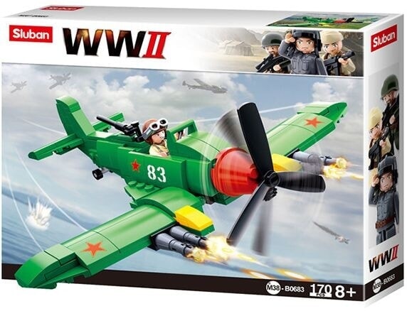 Sluban Wwii Ilyushin II-2 Kampfflugzeug