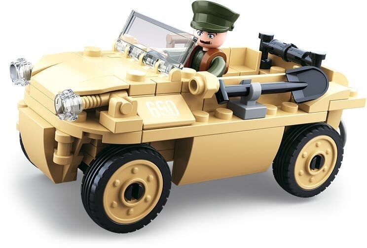 Deutsches Amphibienfahrzeug der Sluban-Armee aus dem Zweiten Weltkrieg (M38-B0690)