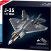 Sluban J-35s Stealth-Flugzeugversion mit Metallbeschichtung (M38-B1186)