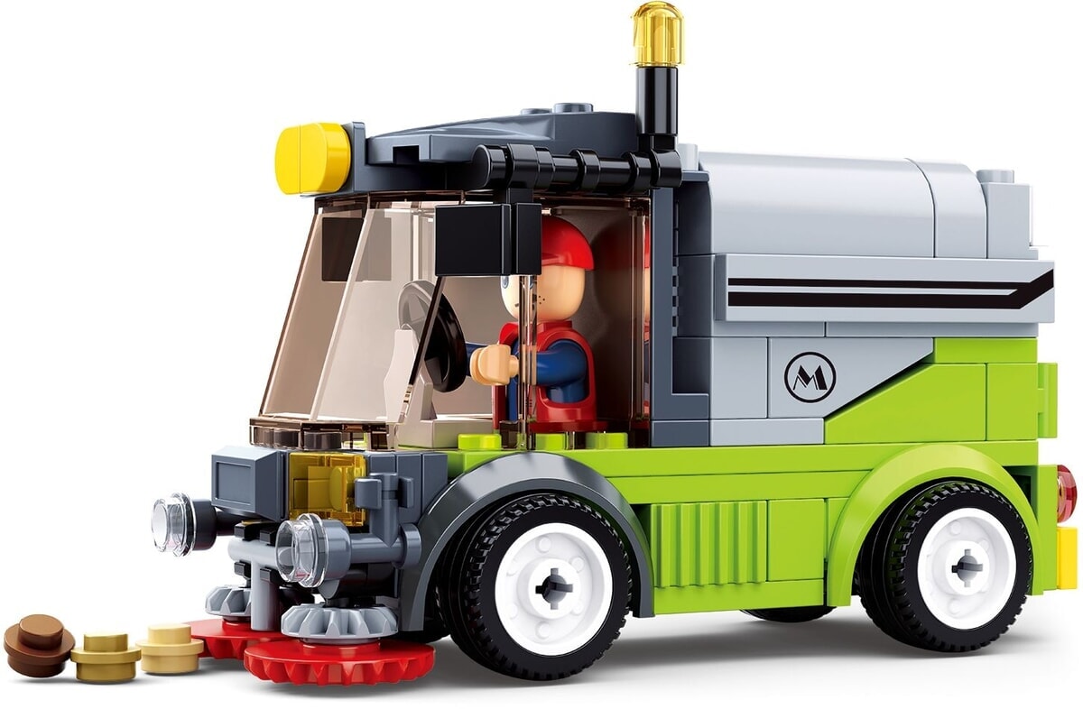 Sluban City Cleaner Kehrwagen (M38-B0781A)