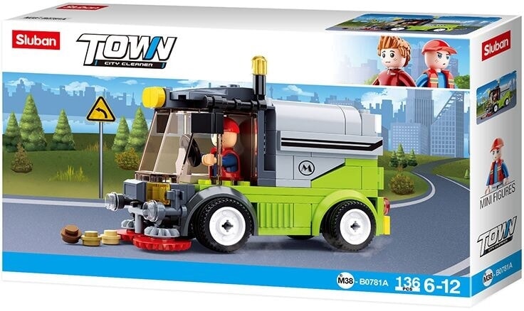 Sluban City Cleaner Kehrwagen (M38-B0781A)