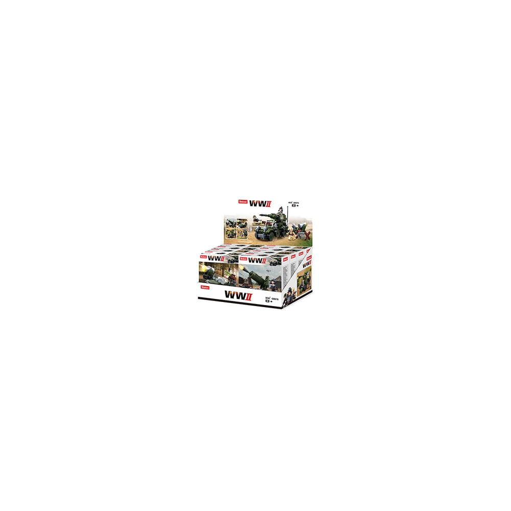 Sluban Wwii 4 in 1 Display (M38-B0678)