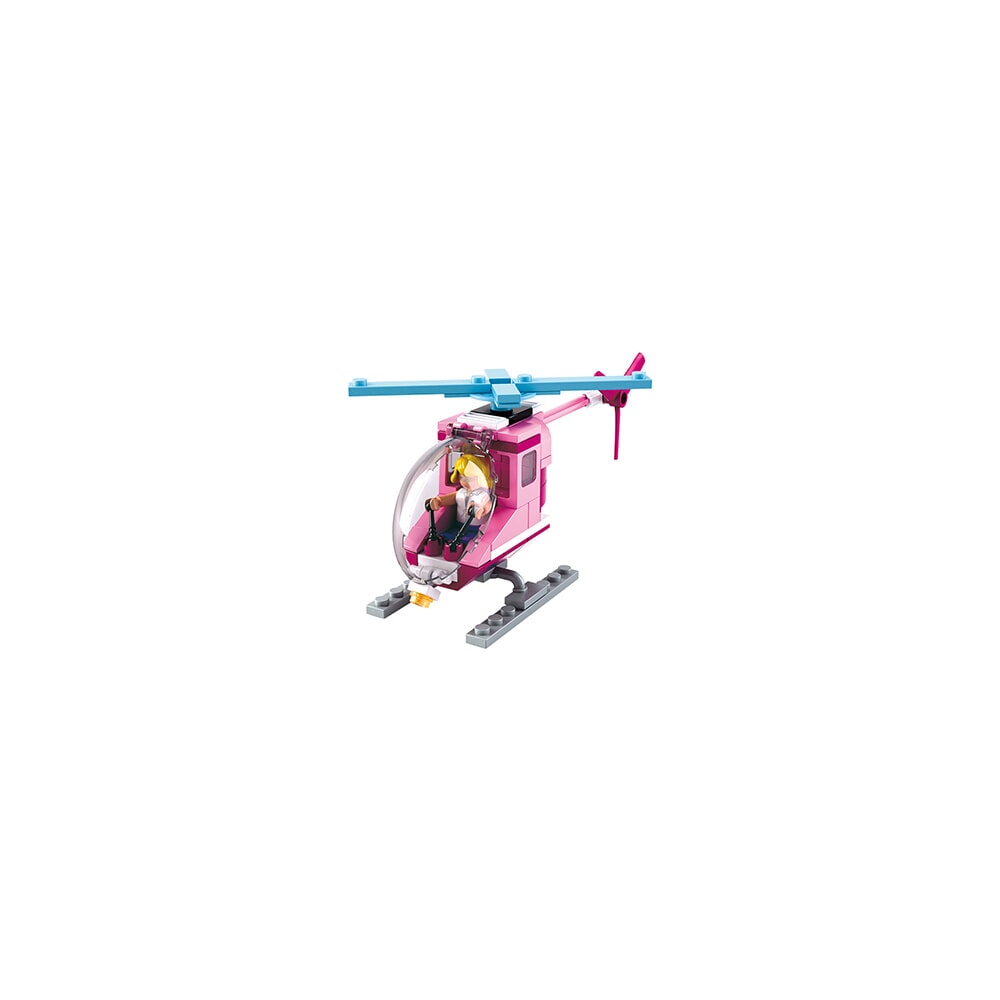 Traumhubschrauber des slubanischen Mädchens