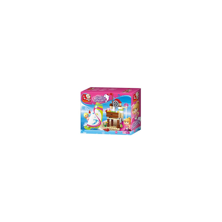 Sluban M38-B0601 Girls Dream Surf Beach 79-piefe