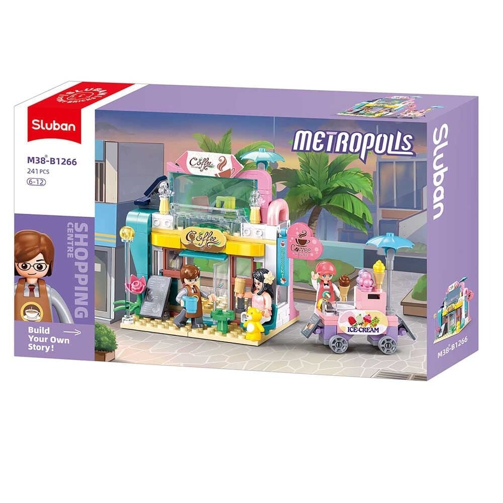 Sluban Metropolis Slubucks (m38-b1266)
