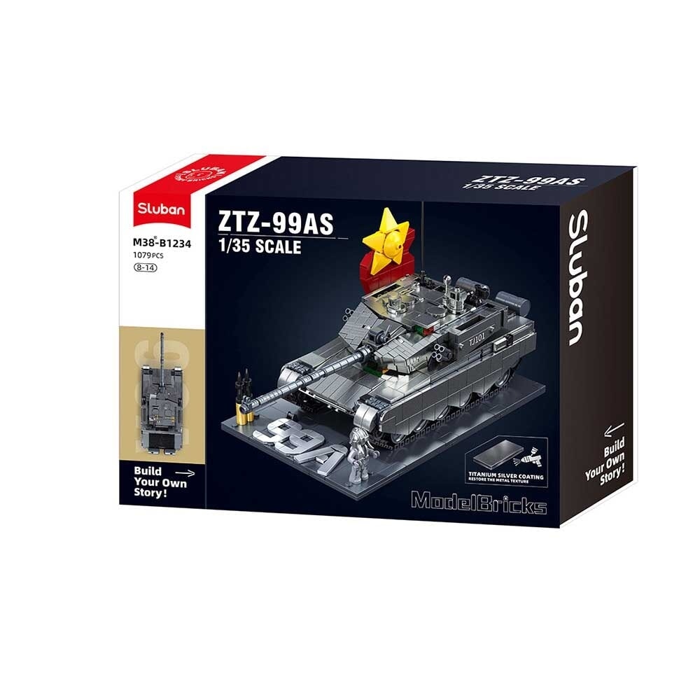 Sluban Modellbausteine Panzer ZTS-99AS (M38-B1234)