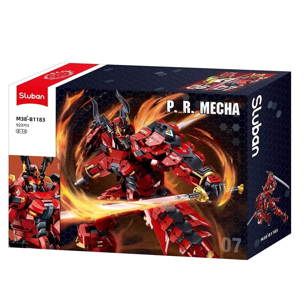 Sluban p.r. mecha rot schwarz (m38-b1183)