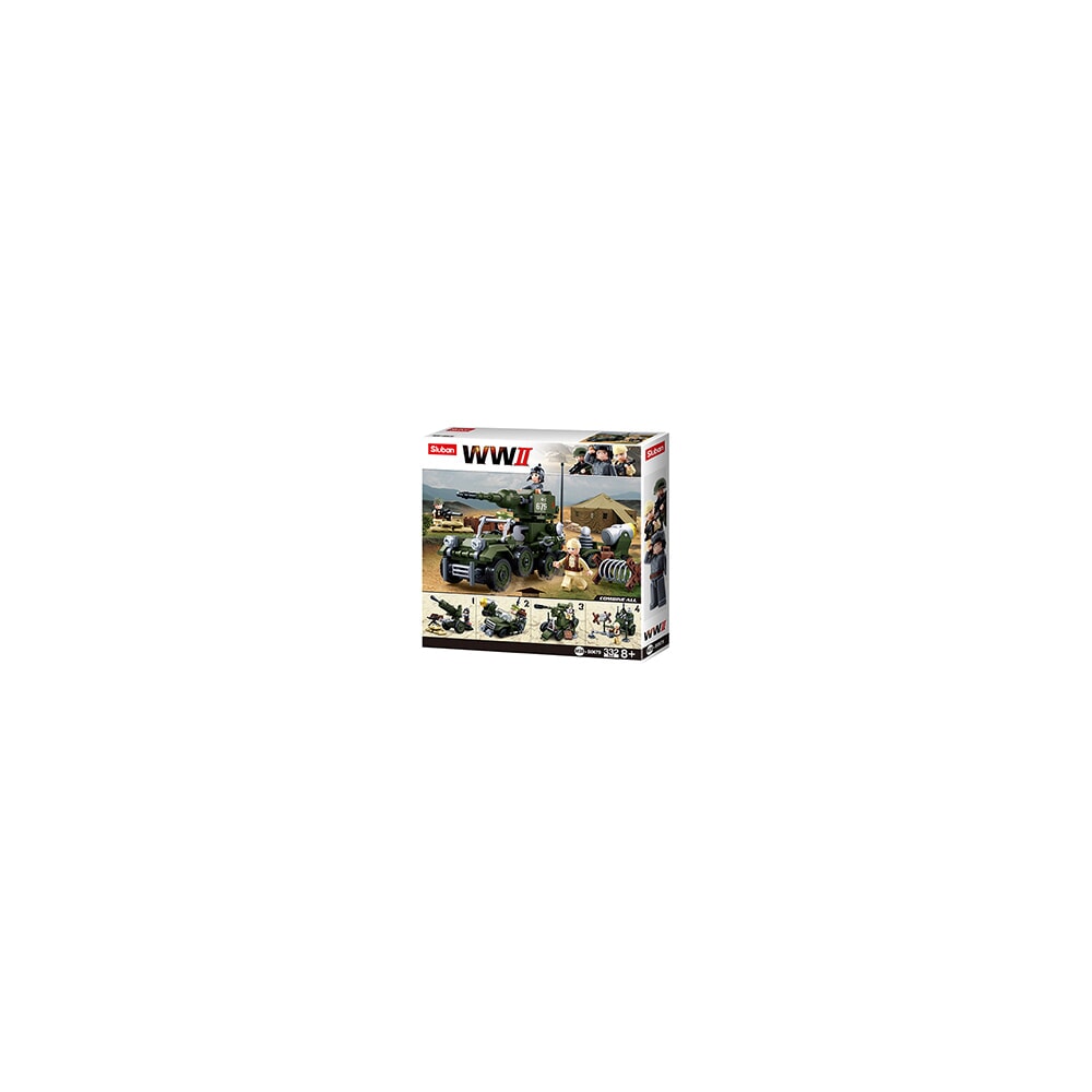 Sluban Army Wwii 4 in 1 Geschenkverpackung Army (M38-B0679)