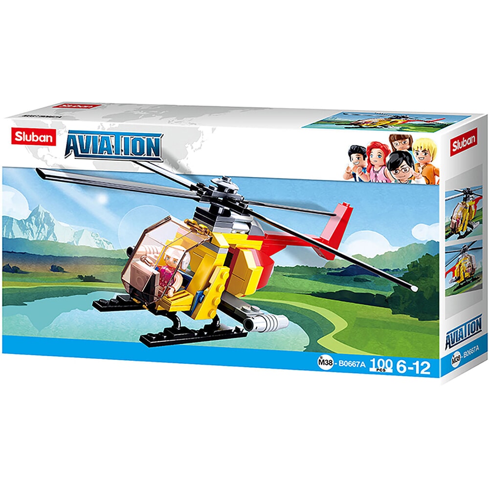 Sluban-Luftfahrt-Hubschrauber-Luftfahrt (M38-B0667A)