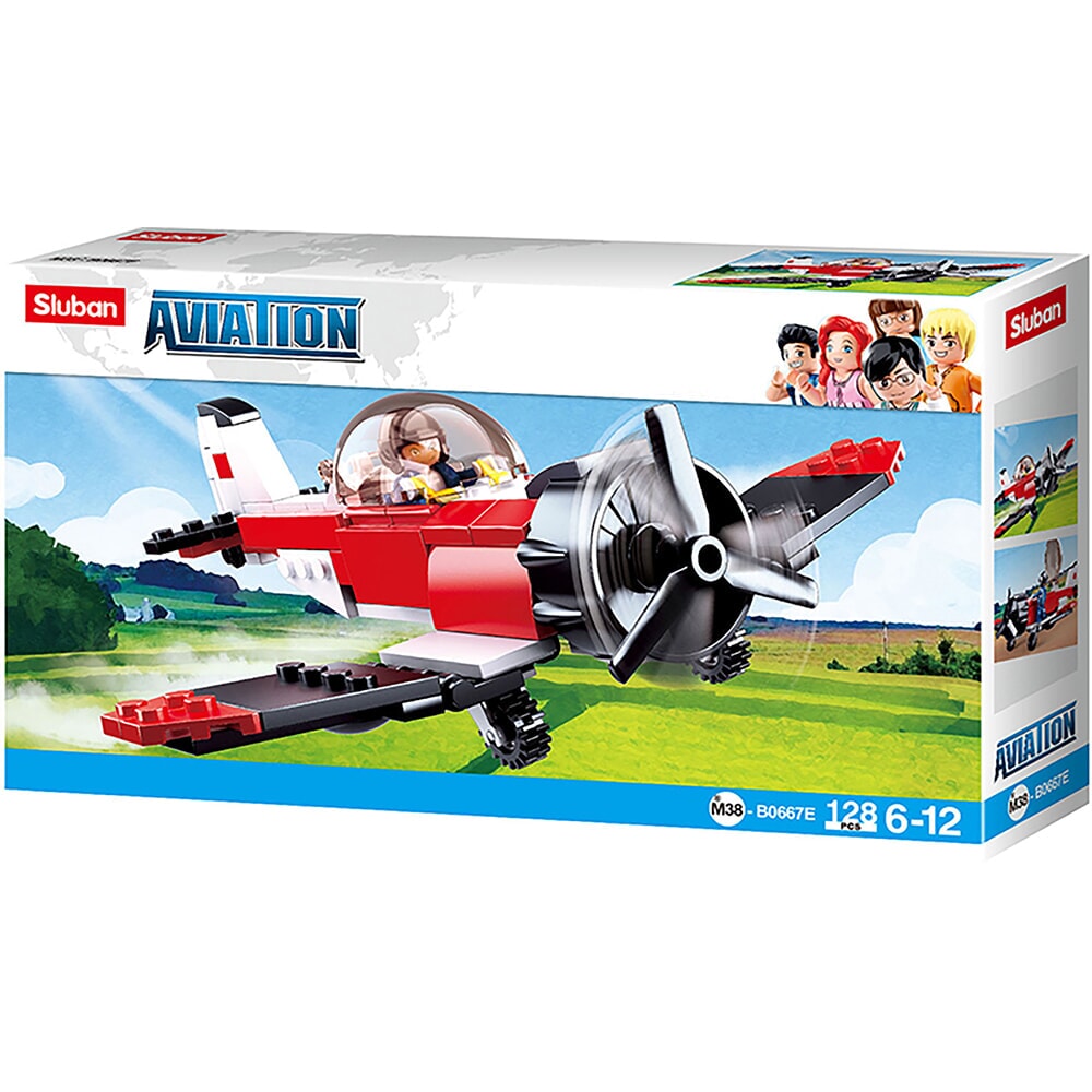 Sluban Aviation Propellerflugzeug Luftfahrt (M38-B0667E)