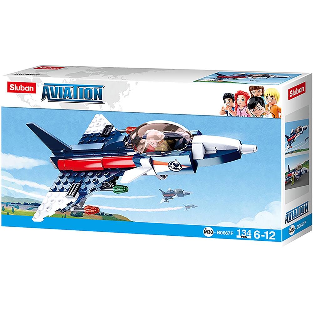 Sluban Aviation Fighter Jet II Aviation (M38-B0667F)